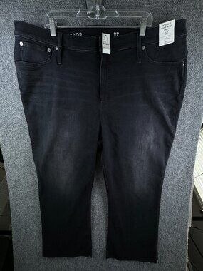 NWT J. Crew Billie Demi Boot Crop Jeans 45x24 Stretch Denim Pants Size 37 9”